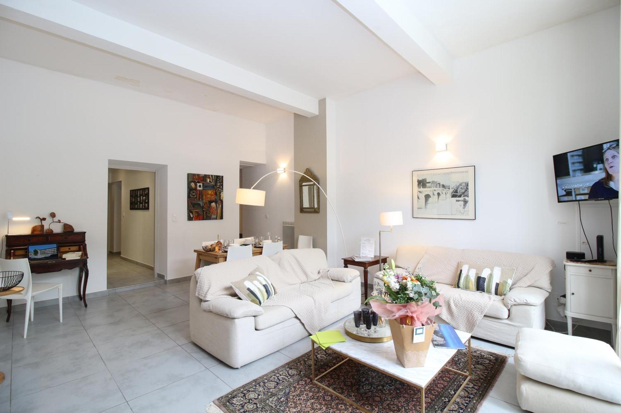 T3 Appartement Hypercentre Proche Commerce- Parking - 2 Chambres Wifi Gratuit Avignon Exterior foto